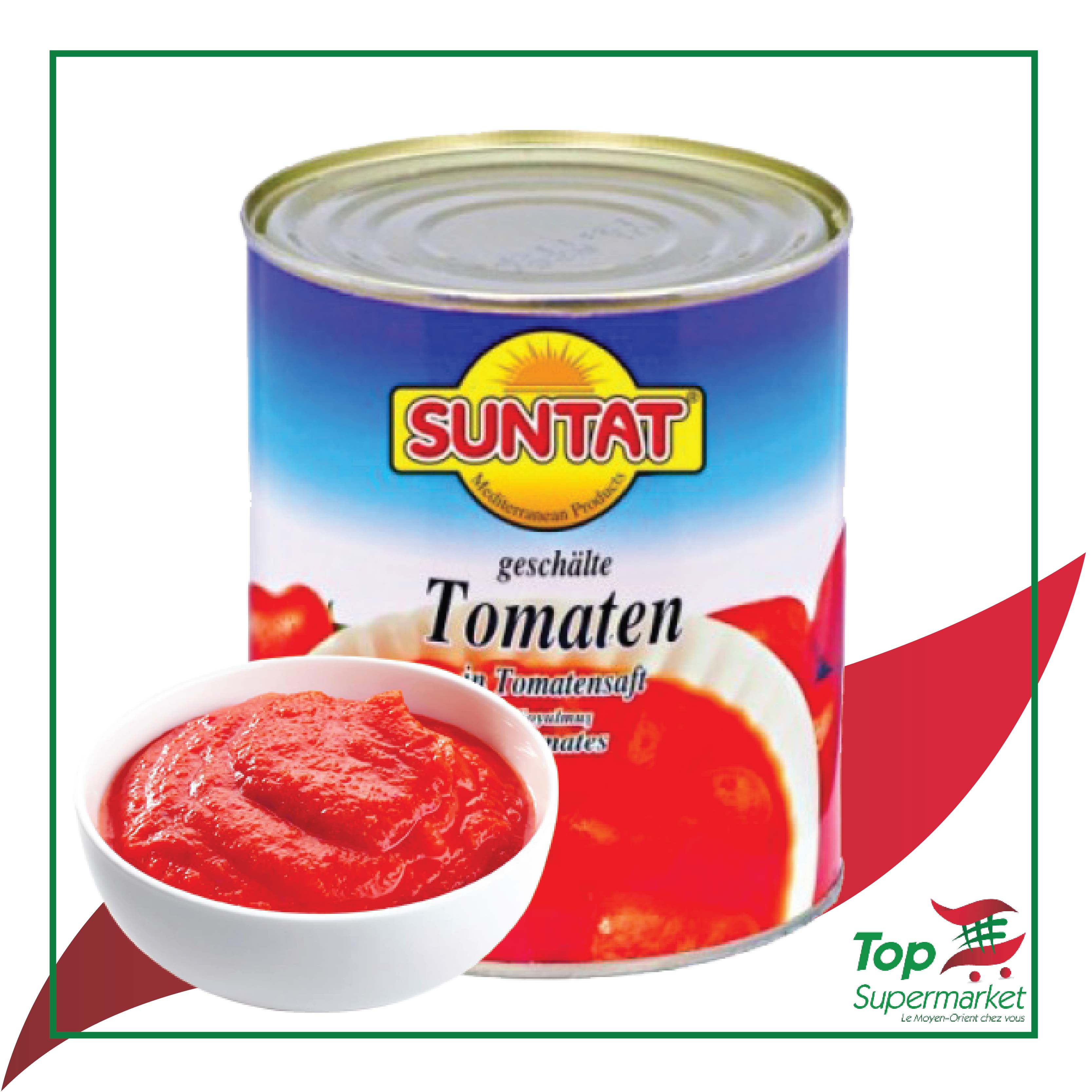 Suntat tomates pelées 800gr